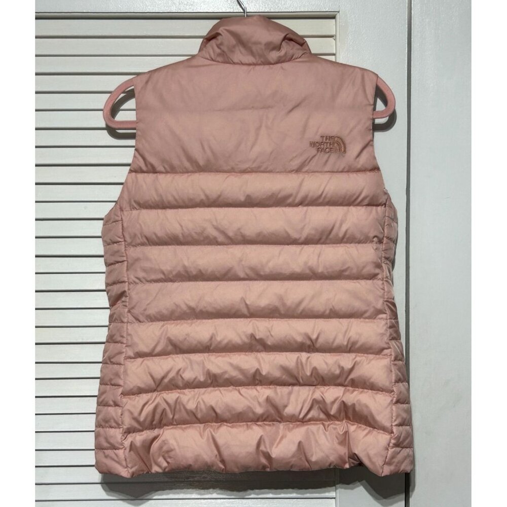 The North Face Women's Pink Aconcagua Down Puffer Vest Size Medium 3150 - Picture 12 of 15